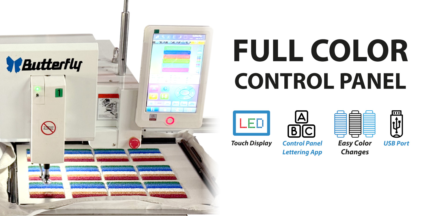 Butterfly Chenille Control Panel